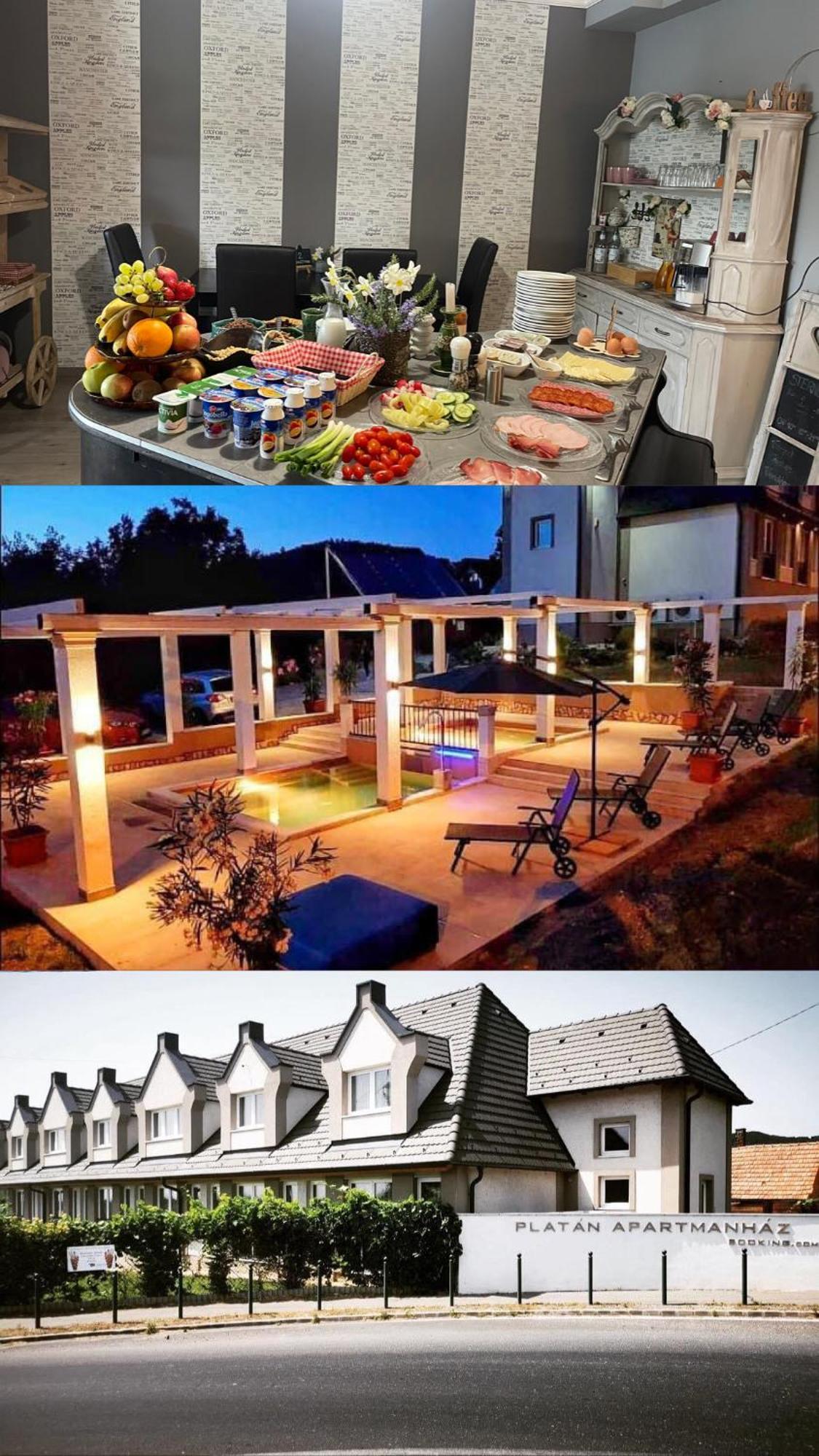 Platan Apartmanhaz บาลาตองโยรอค ภายนอก รูปภาพ